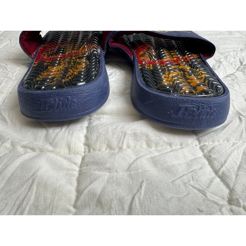 NBA Cleveland Cavaliers ISlide Navy Blue Athletic Sandals Men 9